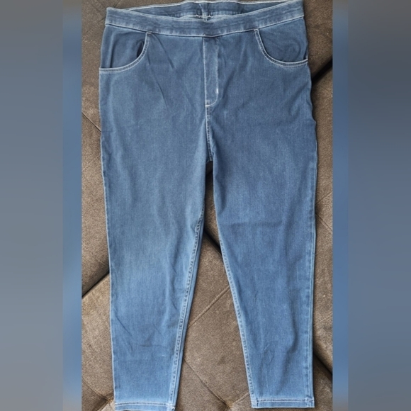 Lyra Women's Blue Jeggings - Picture 7 of 8